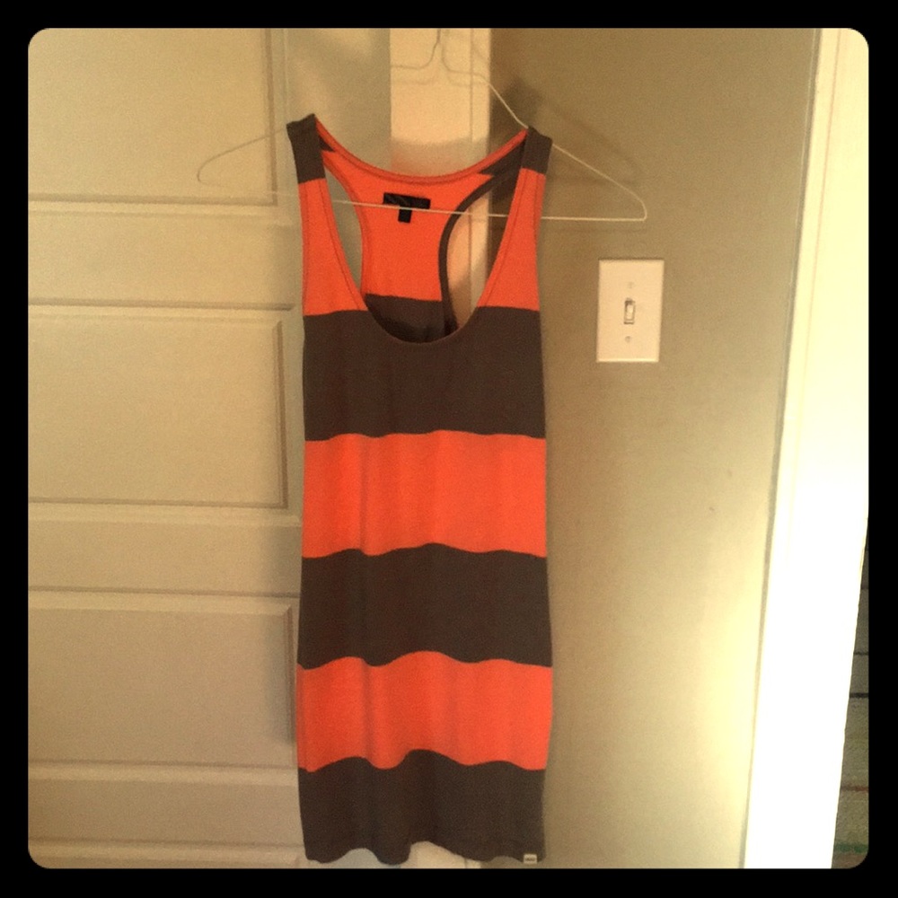 Striped Vans dress
